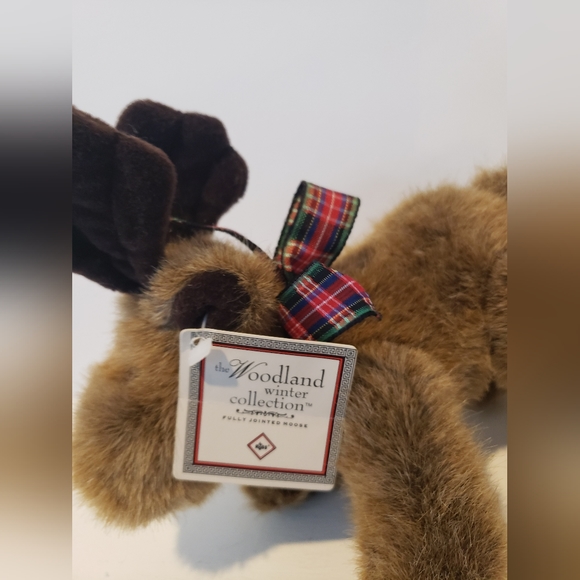 Mooose Russ Mac Moose 6" Plush Stuffed Animal Fully Jointed Woodland Collection - Picture 12 of 16